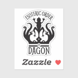 Esoterische Orde van Dagon Insmouth Lovecraft Sticker