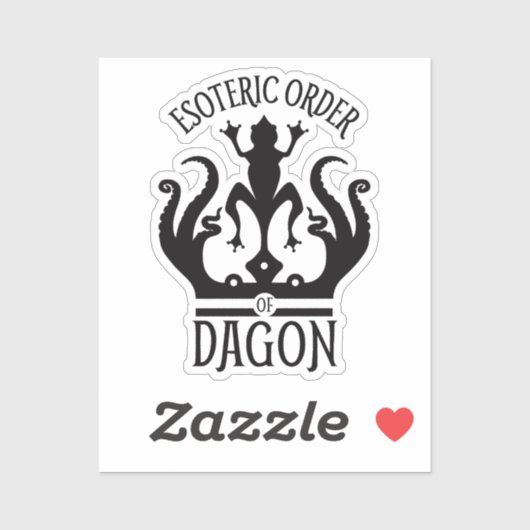 Esoterische Orde van Dagon Insmouth Lovecraft Sticker (Vel)