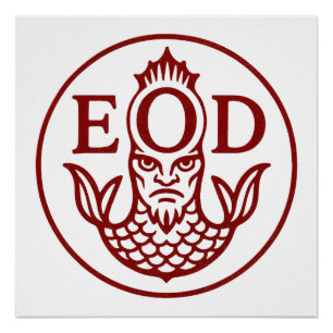 Esoterische Orde van Dagon - Officiële Bloedzegel  Perfect Poster