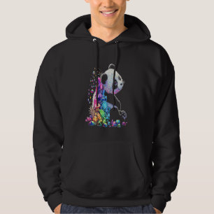 Esoterische Pandakristallen Mooie Illustratie 3 Hoodie