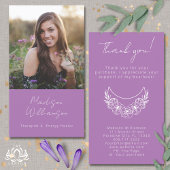 Esoterische Psychische Moderne Foto Klant Dank u Visitekaartje