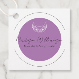 Esoterische Psychische Moderne Minimalistische Hal Bedankjes Labels