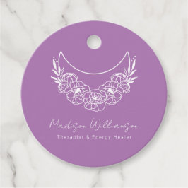 Esoterische Psychische Moderne Minimalistische Hal Bedankjes Labels