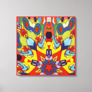 Esoterische Schreeuw Canvas Afdruk