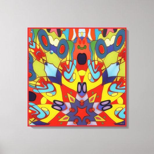 Esoterische Schreeuw Canvas Afdruk (Voorkant)