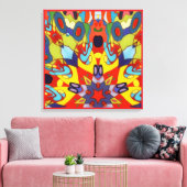 Esoterische Schreeuw Canvas Afdruk (Insitu (Woonkamer))