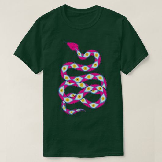 Esoterische slang t-shirt (Design voorkant)