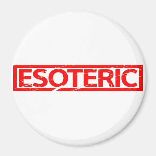 Esoterische stempel magneet (Voorkant)