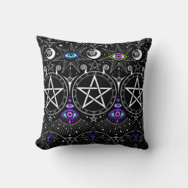Esoterische symbolen Worpillow Kussen