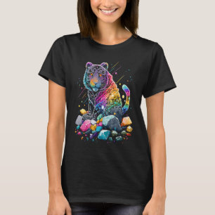 Esoterische Tijger Kristallen Mooie Illustratie 1 T-shirt