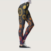 Esoterische Zonnecyclus Leggings (Rechts)