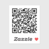 eSoup QR code sticker - maak je eigen. (Vel)