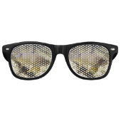 Esox lucius retro zonnebril (Voorkant)