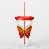 esp-lefbutterfly 2 acryl drinkbeker (Voorkant)