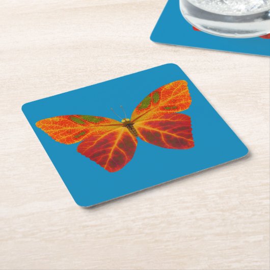 esp-lefbutterfly 2 kartonnen onderzetters (Schuin)