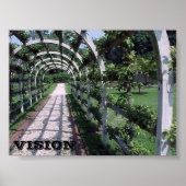 Espalier Apple Tree - Visie Poster (Voorkant)