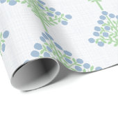 Espalier Bloei in Leisteen en Groen Cadeaupapier (Rol Hoek)