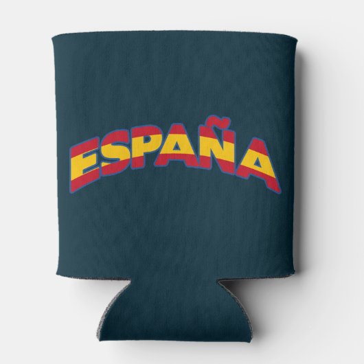 España 1 blikjeskoeler (Achterkant)