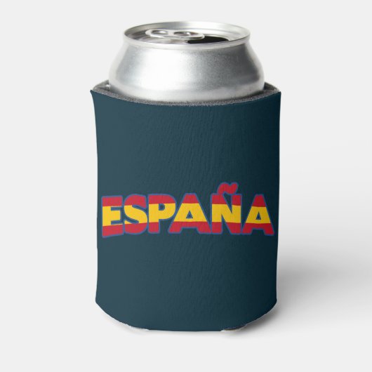 España 1 blikjeskoeler (Blikje Achterkant)