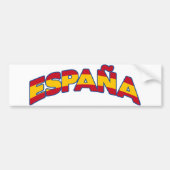 España 1 bumpersticker (Voorkant)