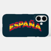 España 1 Case-Mate iPhone case (Achterkant (horizontaal))
