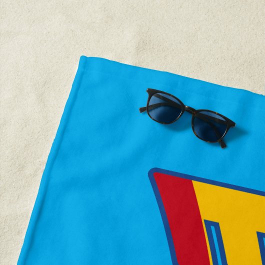 España 1 strandlaken (In situ)