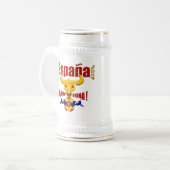 España 2012 Campeona Jarro de Cerveza Spain Bull Bierpul (Voorkant links)