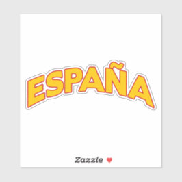 España 5 sticker