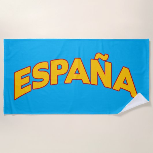 España 5 strandlaken (Voorkant)