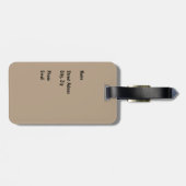 España Bagagelabel (Achterkant horizontaal)