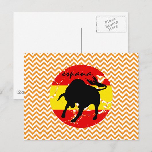 Espana Briefkaart (Voorkant / Achterkant)