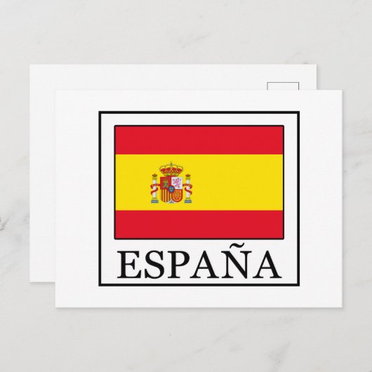 España Briefkaart (Voorkant / Achterkant)