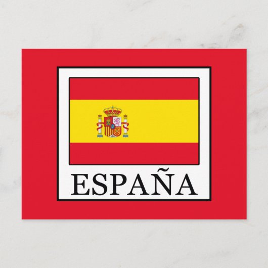 España Briefkaart (Voorkant)