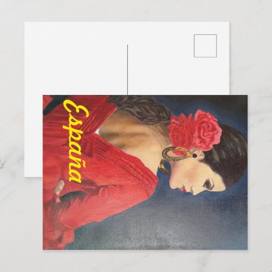 España Briefkaart (Voorkant / Achterkant)