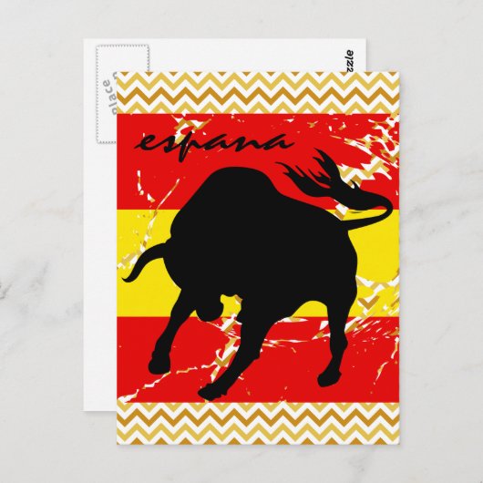 Espana Briefkaart (Voorkant / Achterkant)