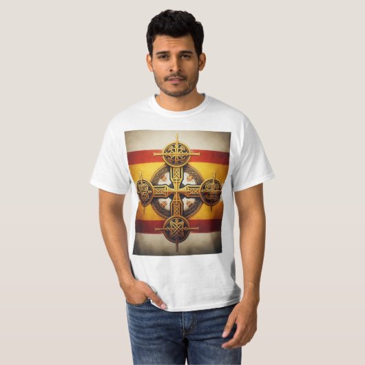 España celta t-shirt (Voorkant volledig)