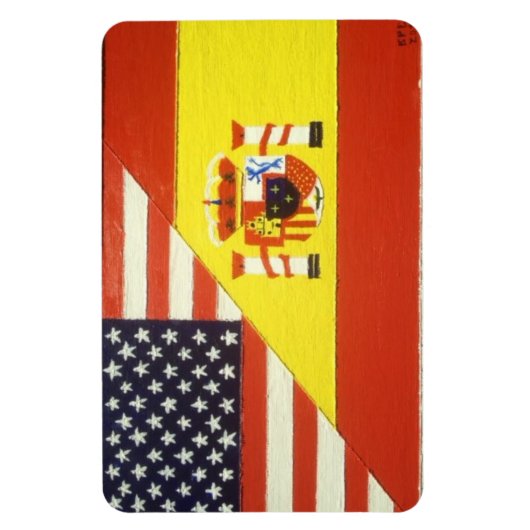 Espana door Los Estados Unidos Magnet Magneet (Verticaal)