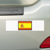 España Flag Bumpersticker (Op auto)