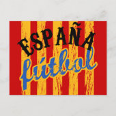 España Fútbol Briefkaarten (Voorkant)
