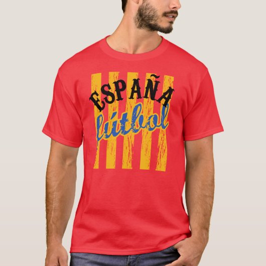 España Fútbol T-shirt (Voorkant)