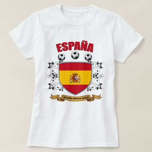 España Futbol T-shirt (Design voorkant)