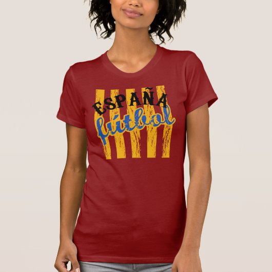 España Fútbol T-Shirt (Voorkant)