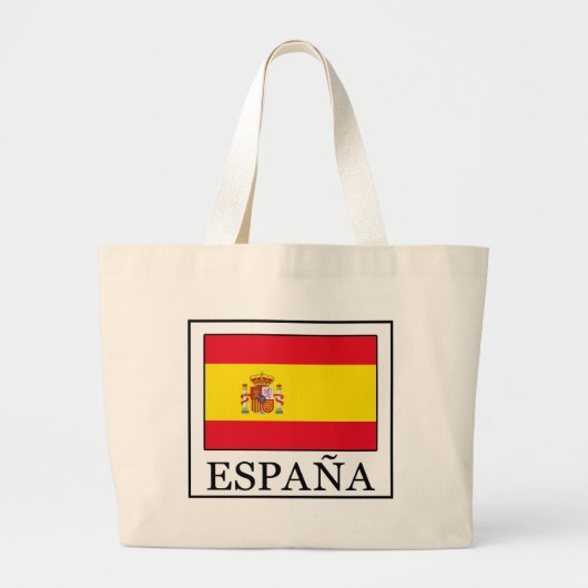 España Grote Tote Bag (Voorkant)