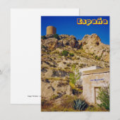 Espana-kaart (Voorkant / Achterkant)
