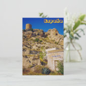Espana-kaart (Staand voorkant)