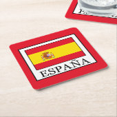España Kartonnen Onderzetters (Schuin)