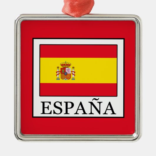 España Metalen Ornament (Voorkant)