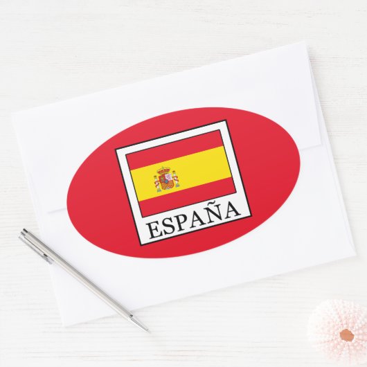 España Ovale Sticker (Envelop)