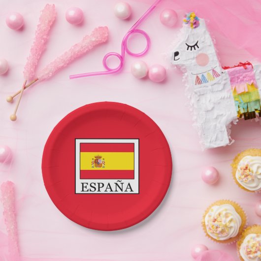 España Papieren Bordje (Feest)