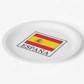 España Papieren Bordje (Gekanteld)